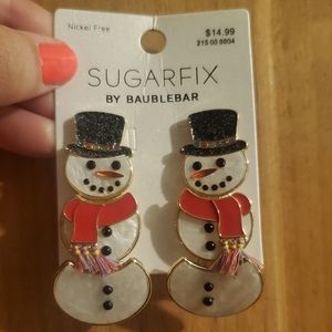 Sugarfix for Target snowmen dangle earrings